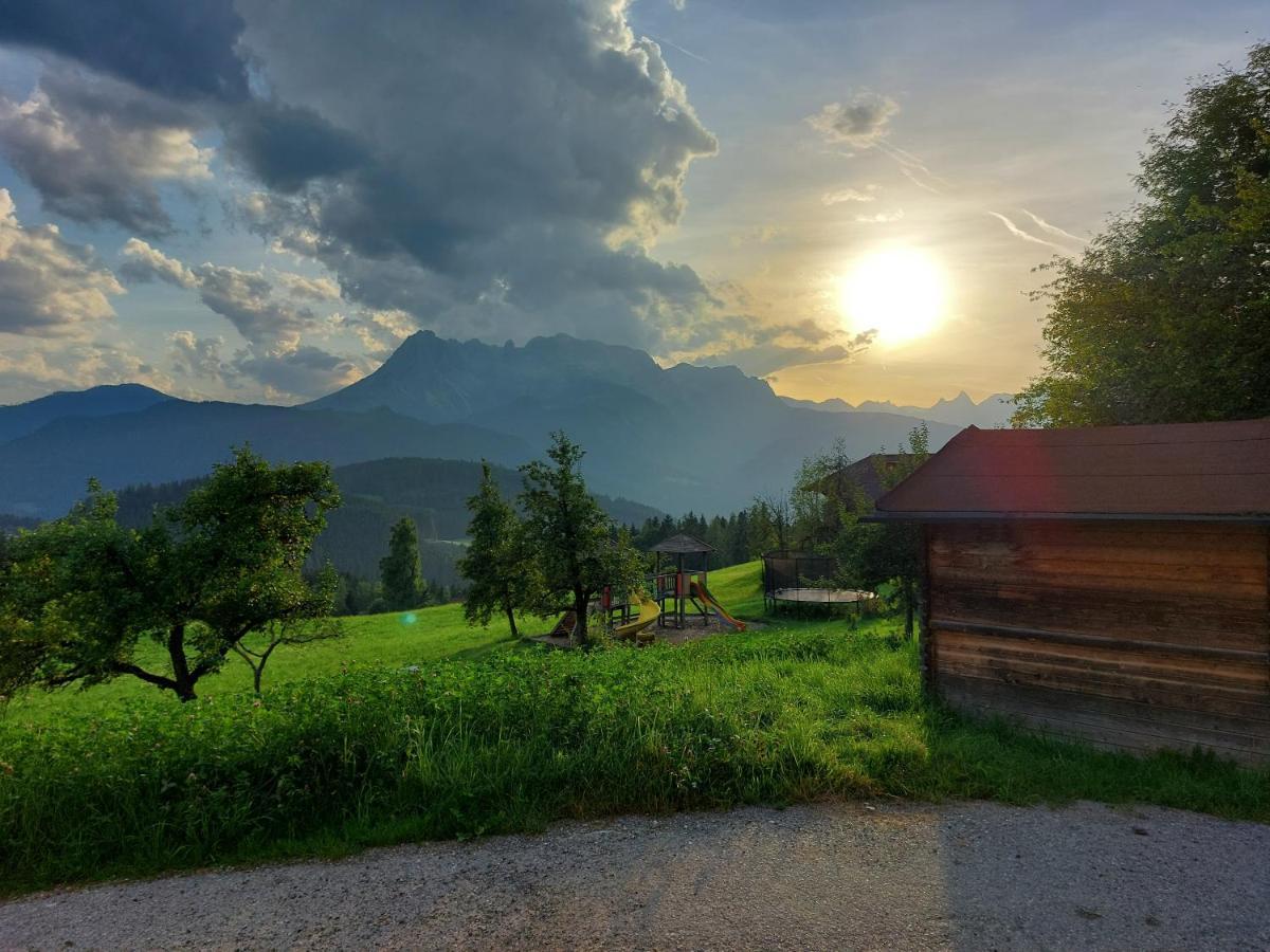 Appartement Steinerhof Werfenweng Exteriér fotografie